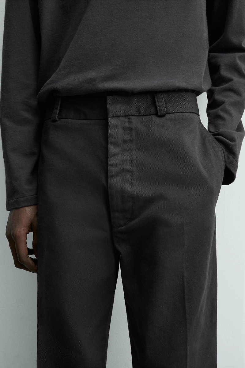 OVERSIZED FIT CHINO PANTS