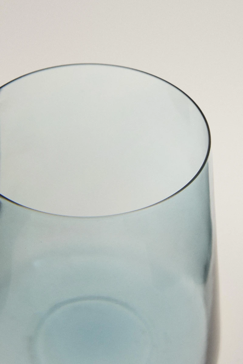 CONICAL CRYSTALLINE TUMBLER