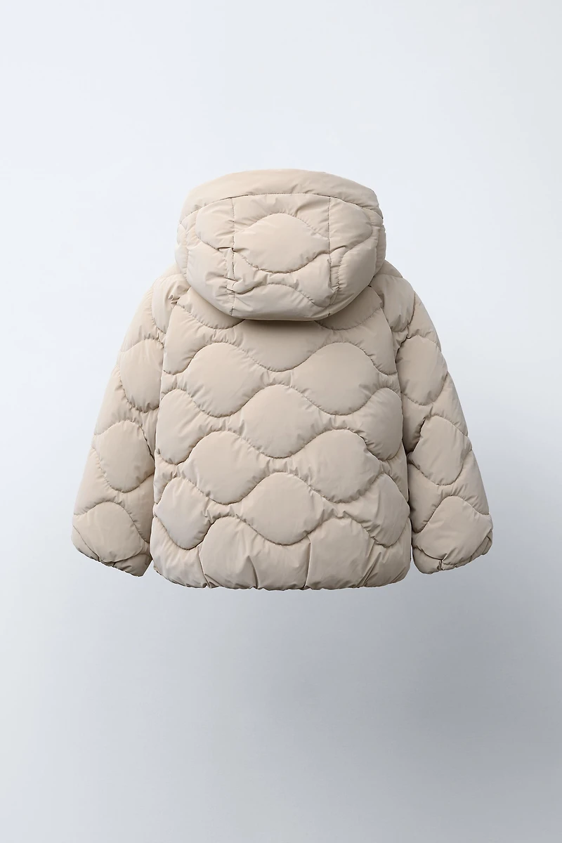 VESTE REMBOURRÉE EFFET GOMMÉ