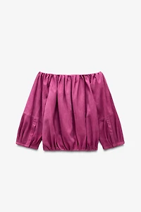 LIMITED EDITION SUEDE TOP
