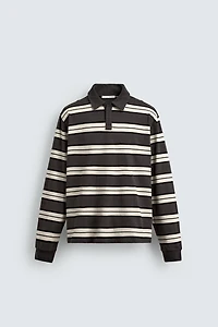 STRIPED REGULAR FIT POLO SHIRT