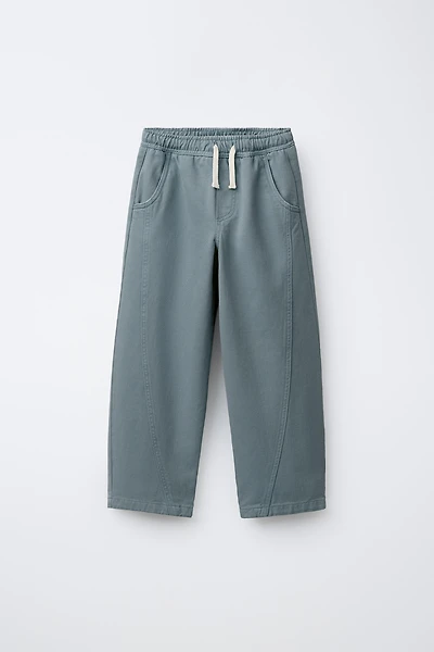 BALLOON PANTS WITH SEAMS