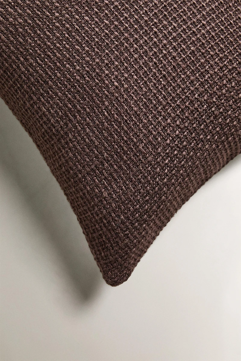 LINEN THROW PILLOW COVER