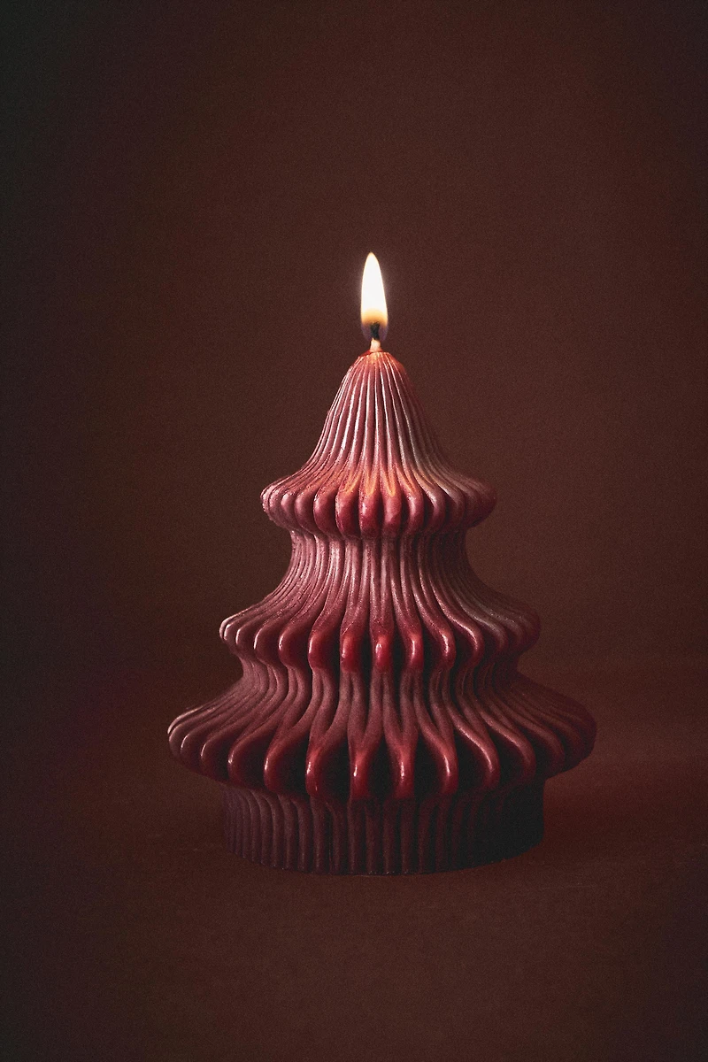 GINGERBREAD TREE SCENTED CANDLE