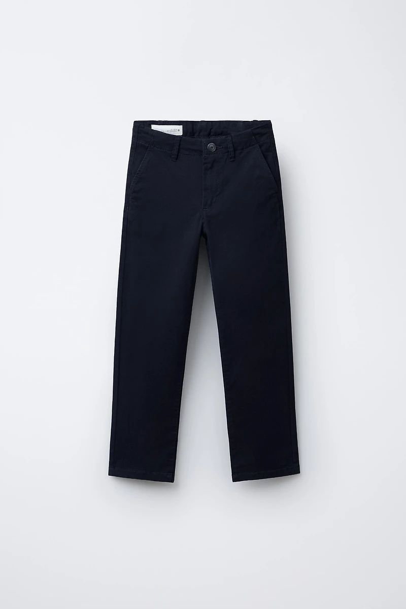 BASIC CHINO PANTS
