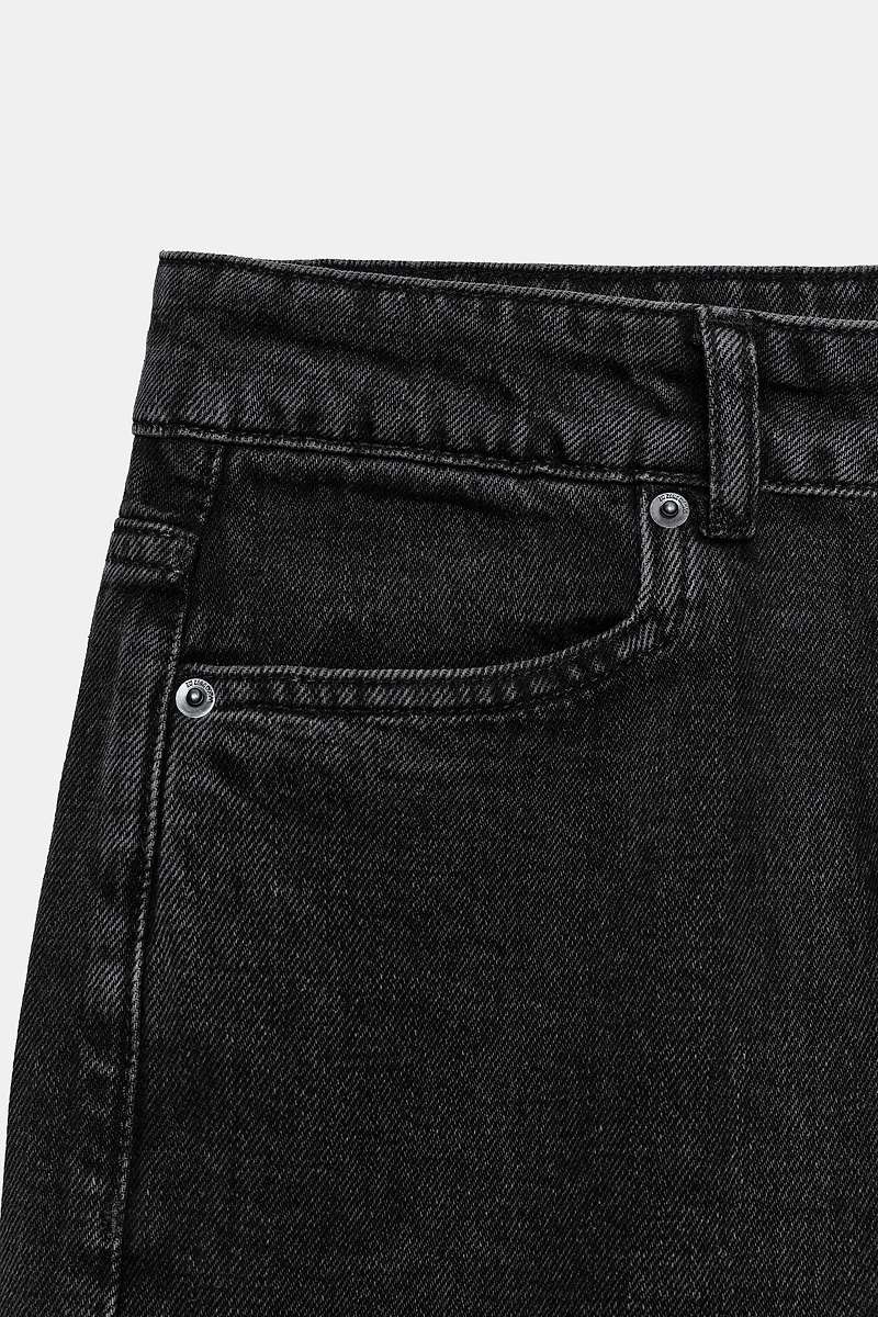 ZW COLLECTION MID-RISE DENIM SHORTS