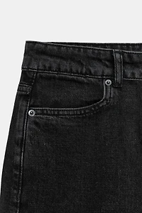 ZW COLLECTION MID-RISE DENIM SHORTS