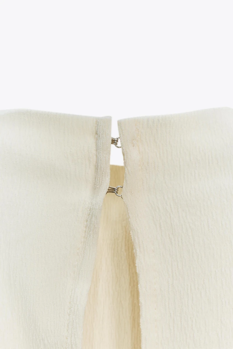 ROBE LONGUE TEXTURÉE