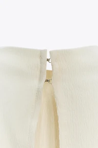 ROBE LONGUE TEXTURÉE