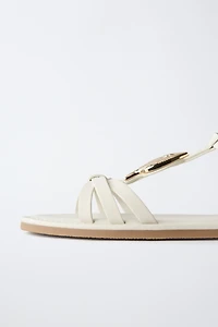 FISH DETAIL SANDALS