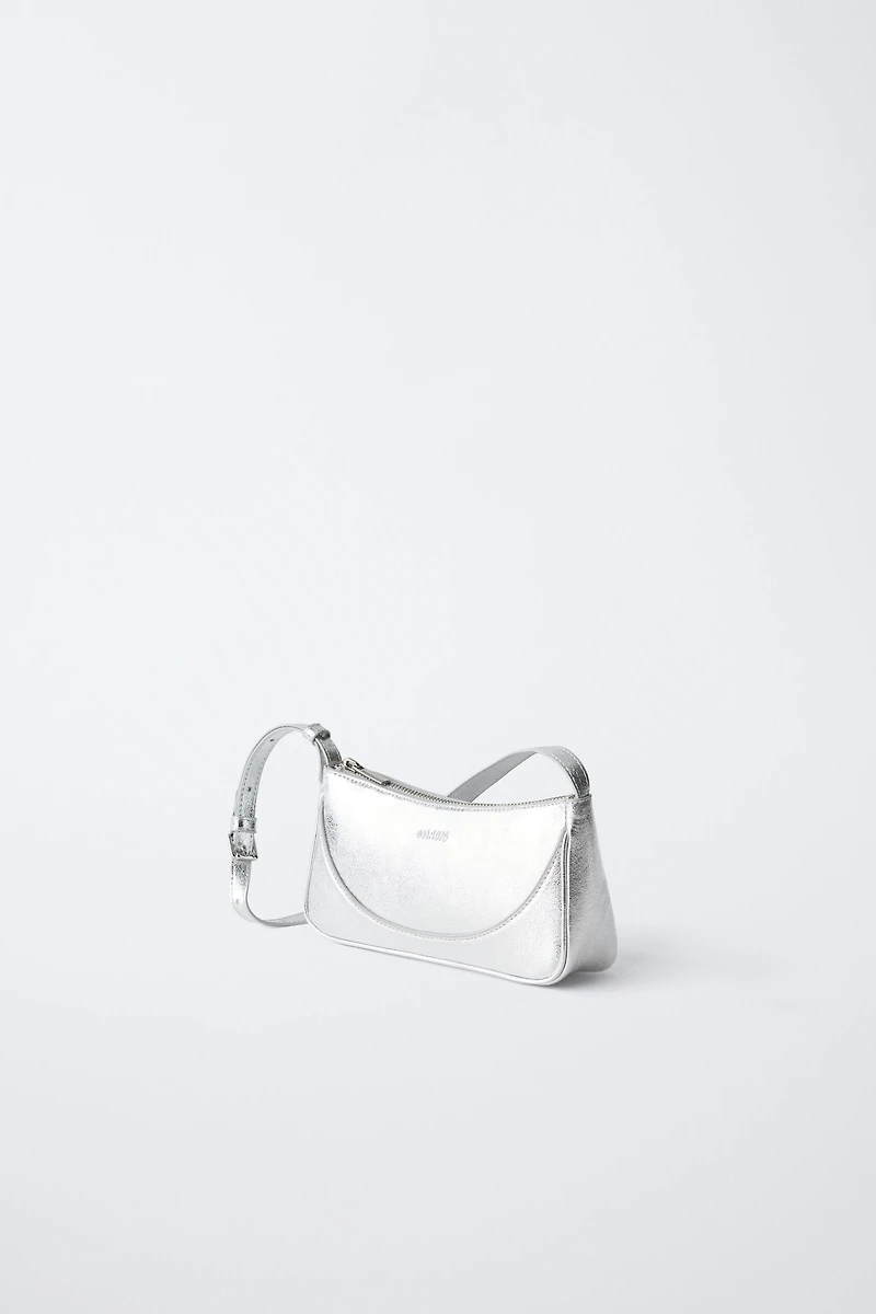 METALLIC CROSSBODY BAG