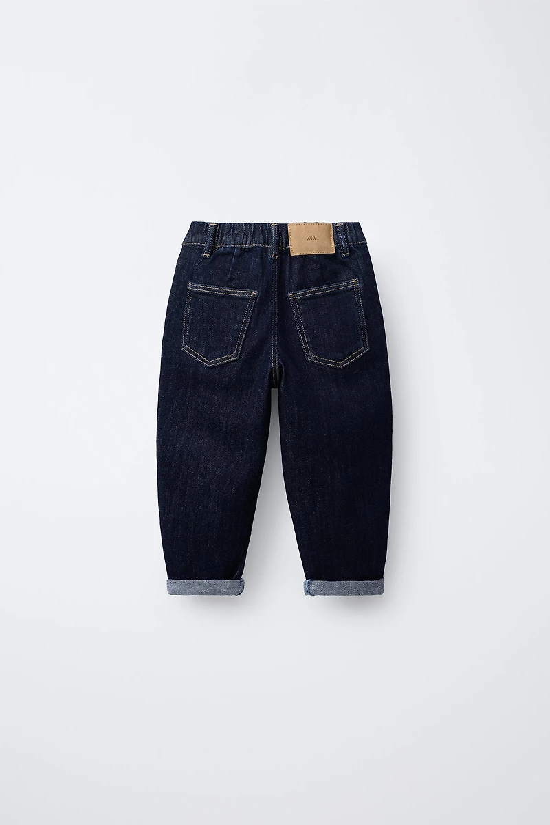 COMFORT BAGGY DENIM PANTS