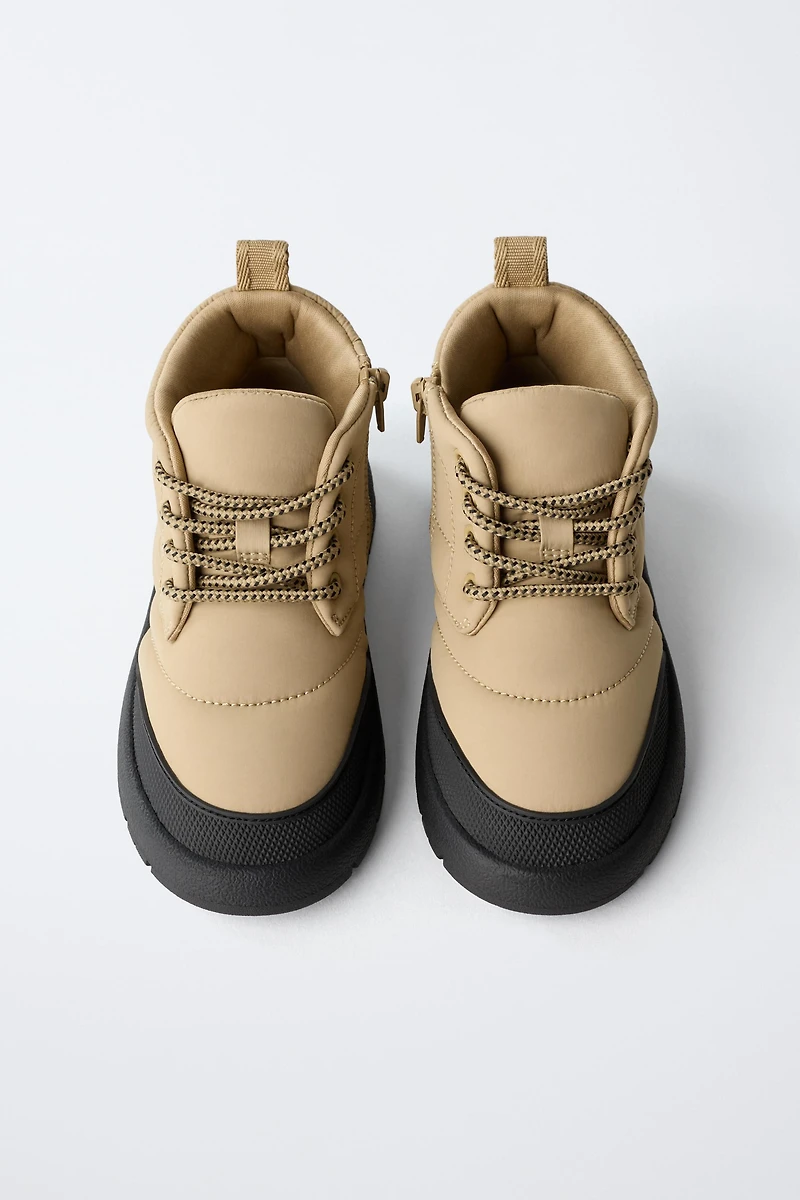 WATER REPELLENT QUILTED BOOTS