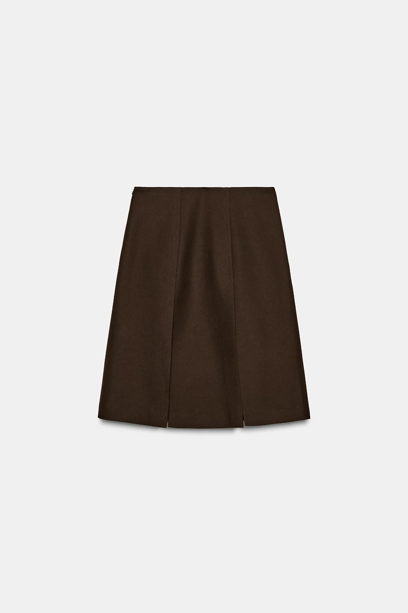 ZW COLLECTION BOX PLEAT SKIRT