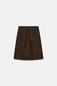 ZW COLLECTION BOX PLEAT SKIRT