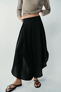 FLOWY VENTED PANTS