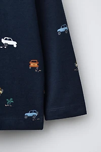 CAR PRINT T-SHIRT