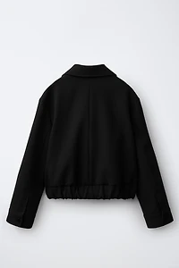 SHORT PLAIN JACKET