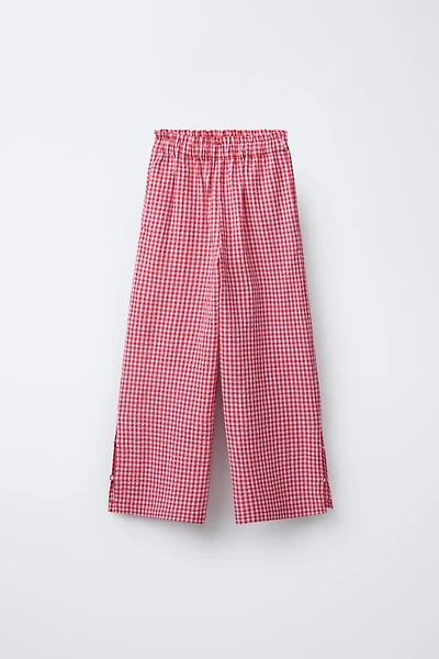 PANTALON À CARREAUX VICHY