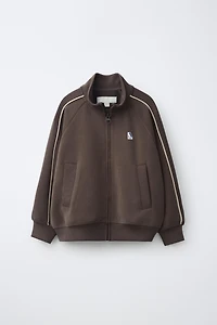 VESTE SPORT À LISERÉ EN CONTRASTE