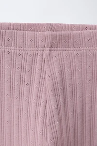 THREE-PACK POINTELLE LEGGINGS