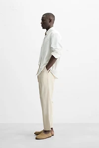 PANTALON RELAXED FIT COTON - LIN