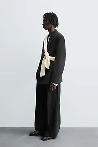 FLOWY SUIT BLAZER