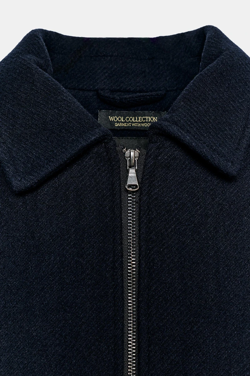 ZW COLLECTION WOOL JACKET