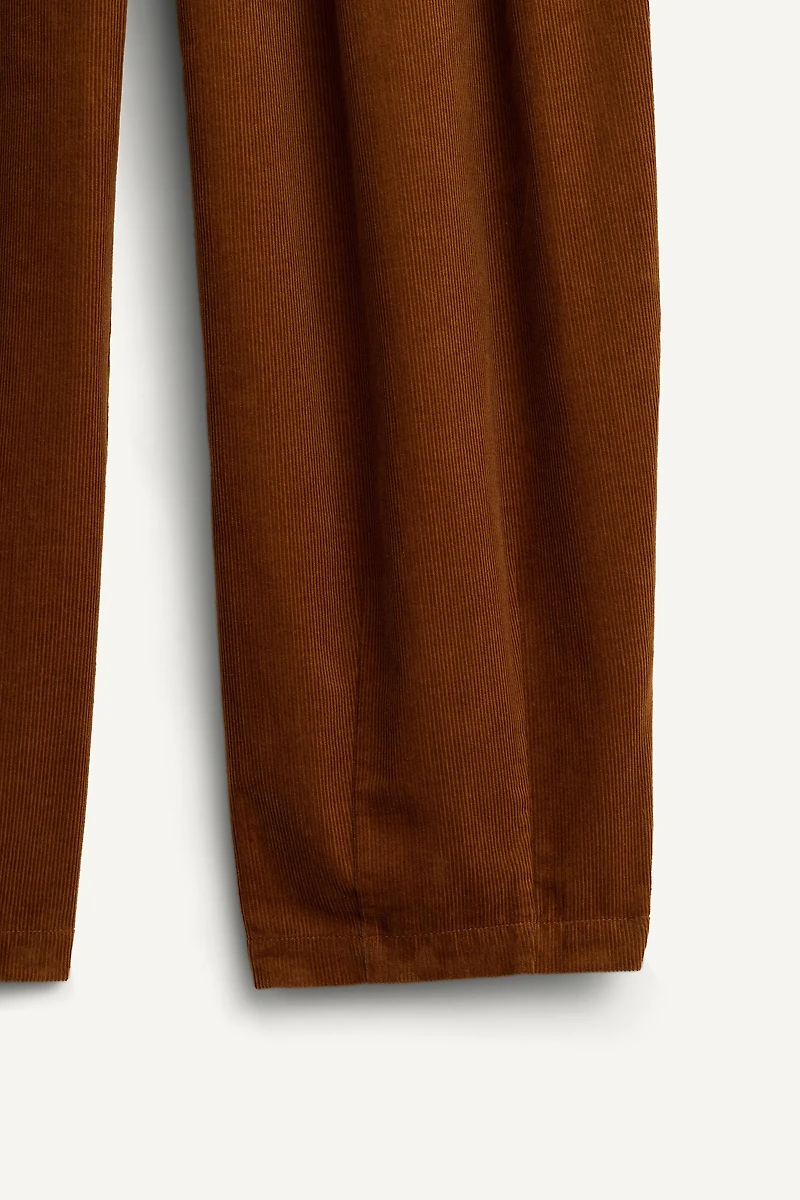 LIMITED EDITION CORDUROY SUIT PANTS