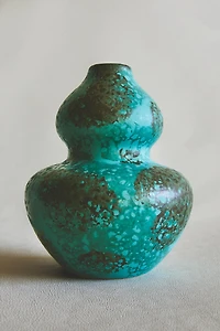 DOUBLE BODY STONEWARE VASE
