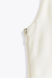 ZW COLLECTION COMBINATION HALTER DRESS