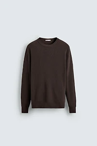 PULL EN MAILLE PERLÉE