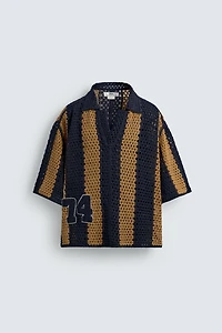 CROCHET PATCH SHIRT