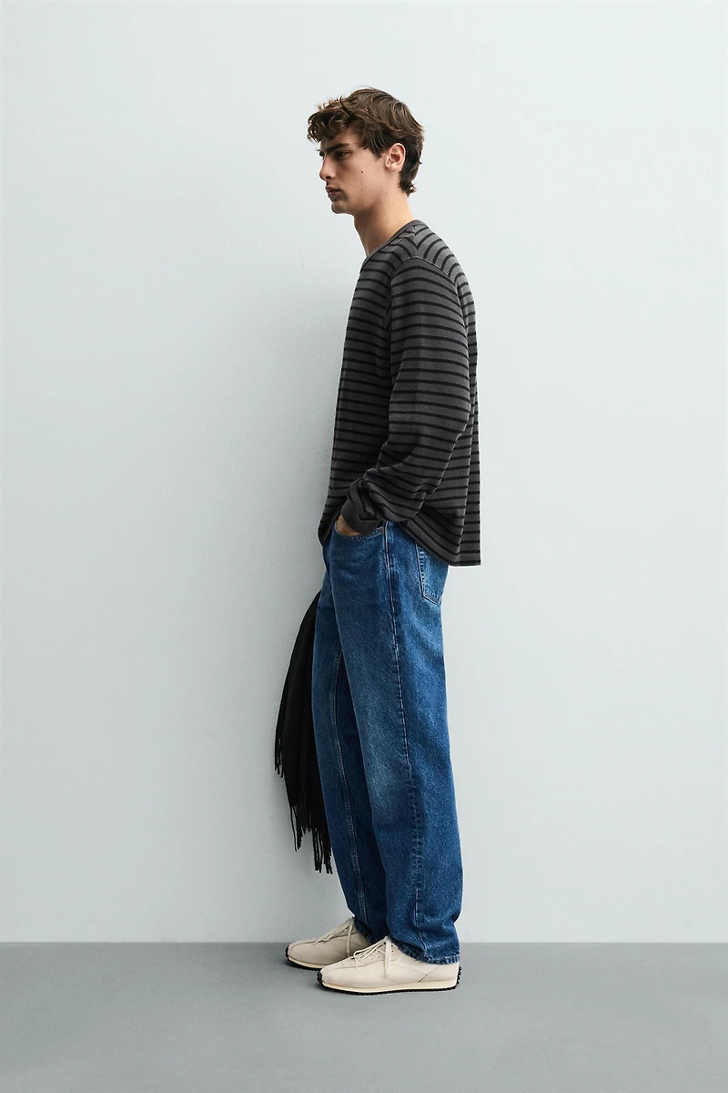 WAFFLE TEXTURED T-SHIRT