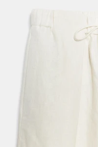 100% LINEN PLEATED PANTS ZW COLLECTION