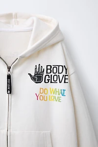 SWEAT ZIPPÉ ZARA X BODY GLOVE ®