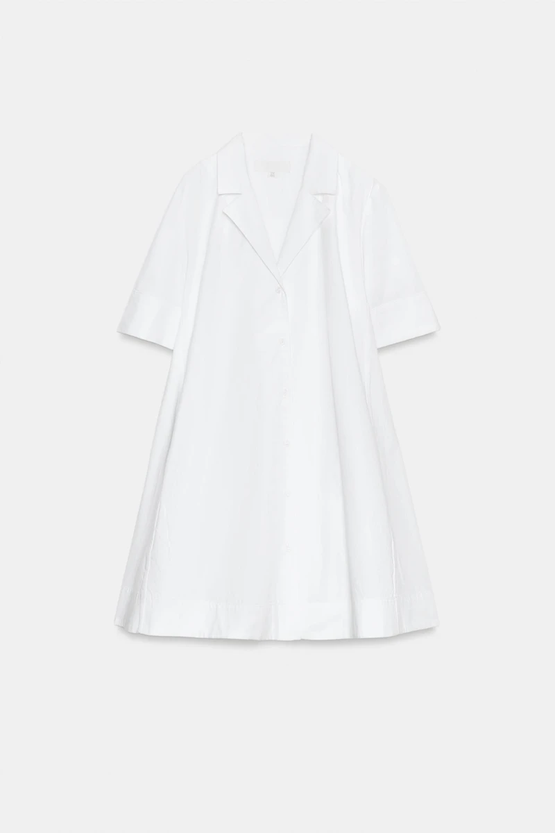 ZW COLLECTION SHORT SLEEVE SHIRT DRESS