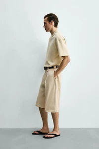 SWEAT RELAXED FIT MANCHES COURTES