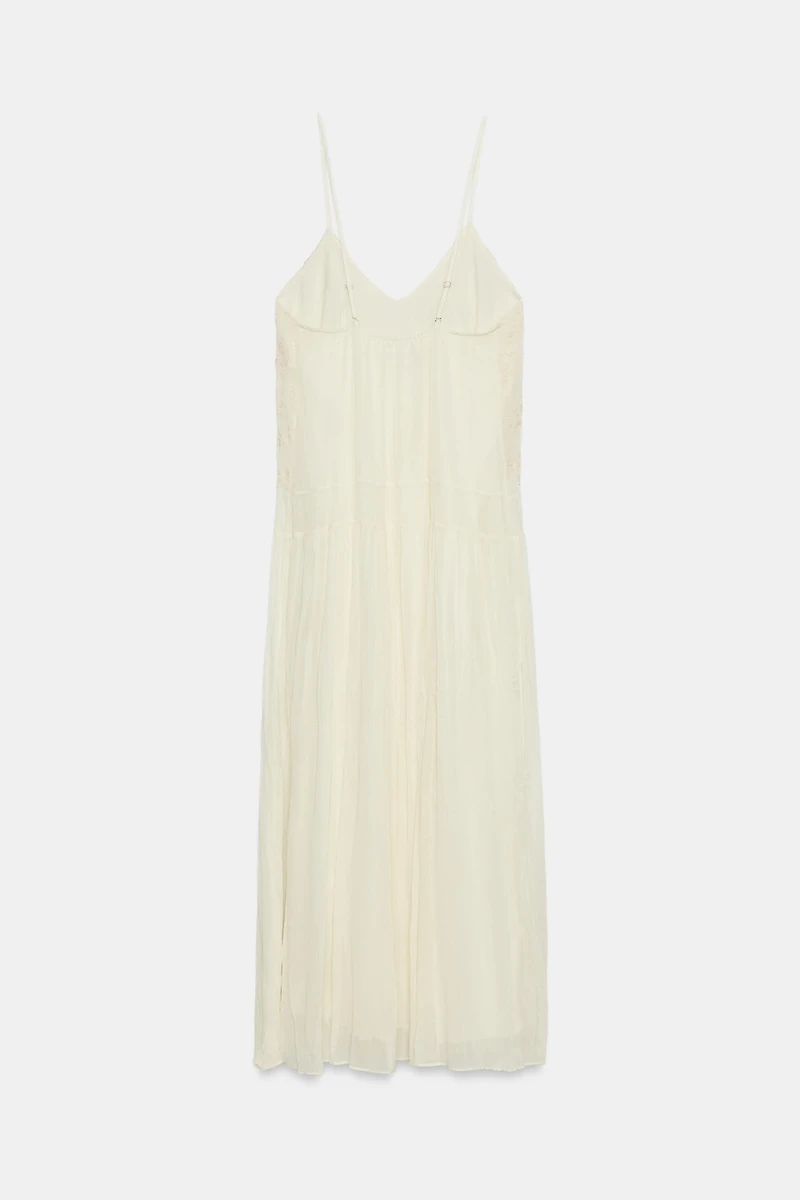 EMBROIDERED LINGERIE STYLE DRESS