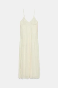 EMBROIDERED LINGERIE STYLE DRESS