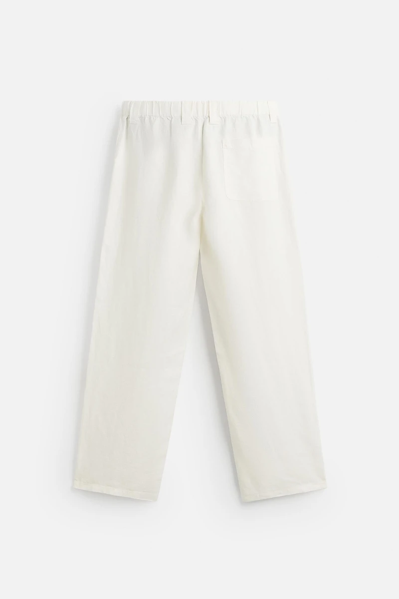 RELAXED FIT 100% HEMP PANTS