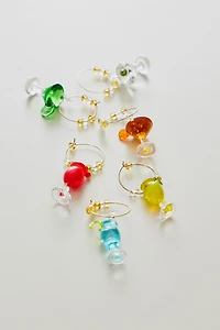 SET OF COCKTAIL GLASS CHARMS (SET OF 6)