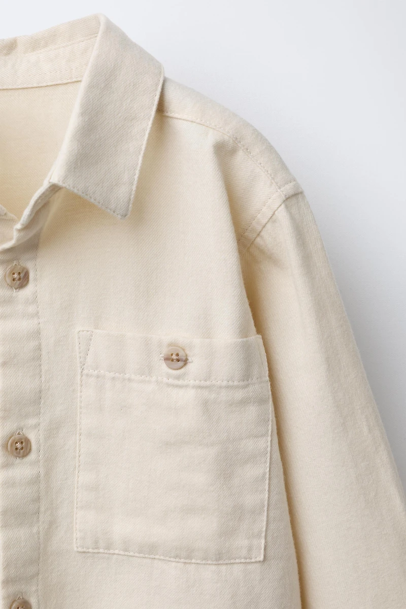 WARM TOUCH PLAIN SHIRT