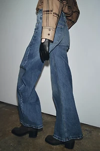 JEAN ZW COLLECTION FLARE TAILLE BASSE PLIS