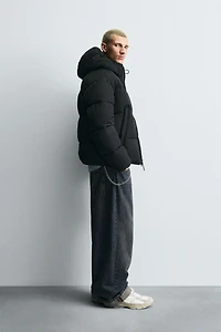 VESTE REMBOURRÉE À CAPUCHE