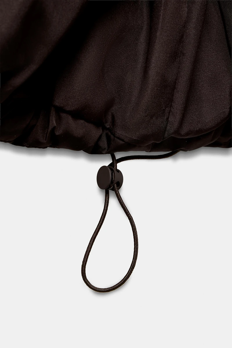 ANORAK MATELASSÉ COURT DÉPERLANT COUPE-VENT