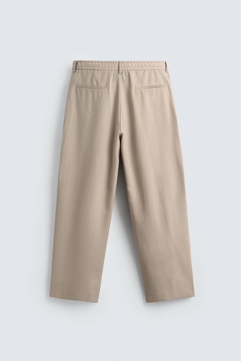 PANTALON FLUIDE PLIS