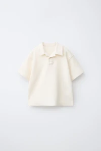 PLAIN KNIT POLO SHIRT