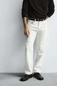 STRAIGHT ANKLE FIT JEANS