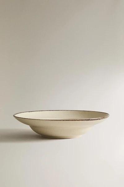 STONEWARE PASTA BOWL